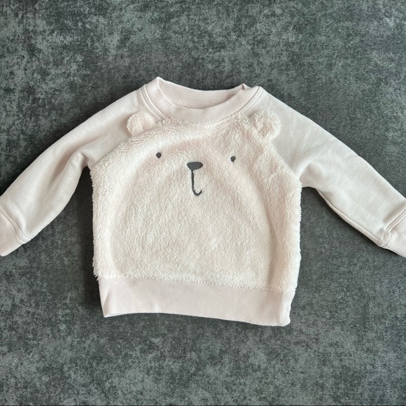 Baby Gap Pink Brannan Bear Sweat Suit - Picture 2 of 9
